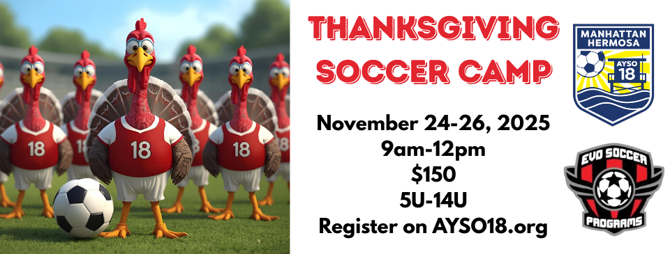 2025 Thanksgiving Soccer Camp